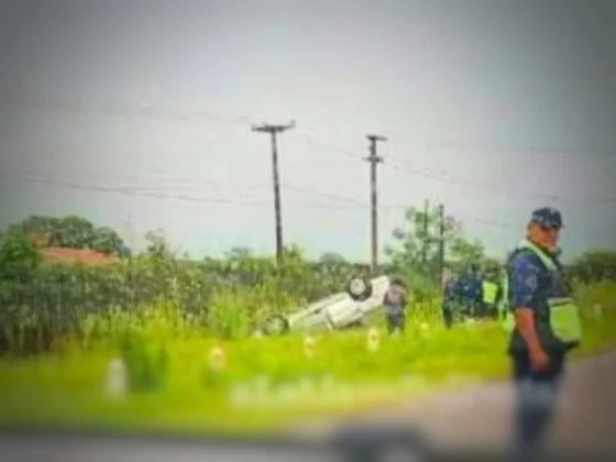 ROSARIO DE LERMA: Salteño en estado de ebriedad volcó en la ruta 36