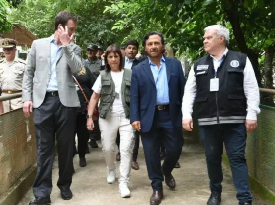 El Gobernador y la Ministra supervisaron acciones del Plan Güemes, en el Paso Internacional Puerto Chalanas