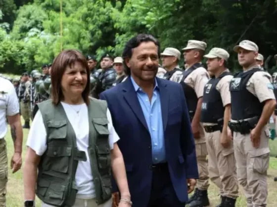 Sáenz y Bullrich coincidieron en que es un día histórico contra el narcotráfico en Salta