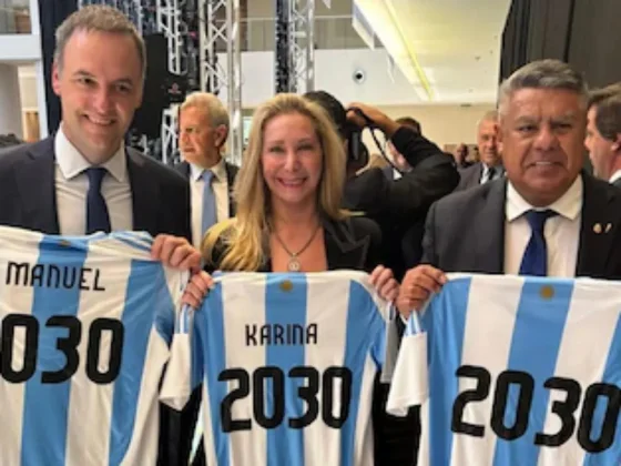 Karina Milei viajó a Paraguay y se encontró con Claudio “Chiqui” Tapia, el titular de la AFA