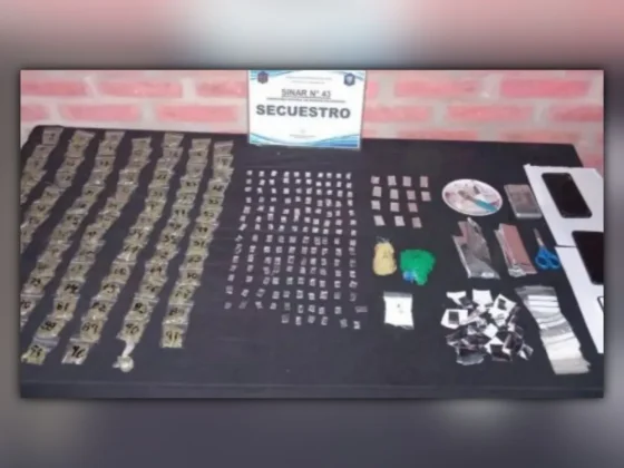 Se llevó a cabo un operativo contra el narcotráfico