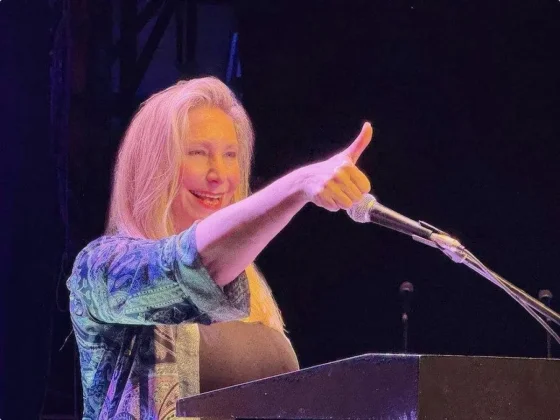 Karina Milei encabezó un acto en CABA con un mensaje hacia 2025