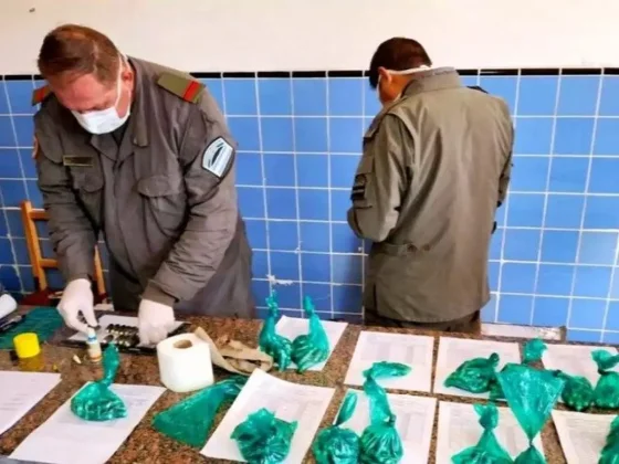 Gendarmería detiene a más de 10 ciudadanos bolivianos que intentaban meter droga en el país