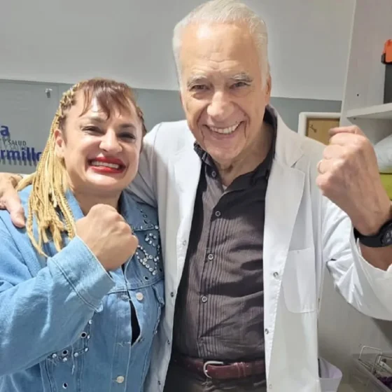 Estefanía Pasquini rompió el silencio y contó la difícil situación que atraviesa Alberto Cormillot