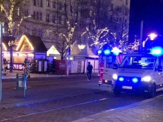 ALEMANIA: Un atropello múltiple en un mercado navideño deja un muerto y más de 50 heridos