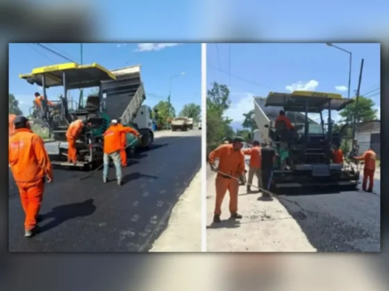 La Municipalidad junto a Vialidad Nacional recuperó un tramo de la Ruta 51