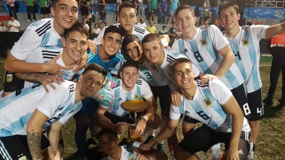 ¡La Selección Argentina Sub-20 es campeona!. Goleó 4-0 a Uruguay en L'Alcudia