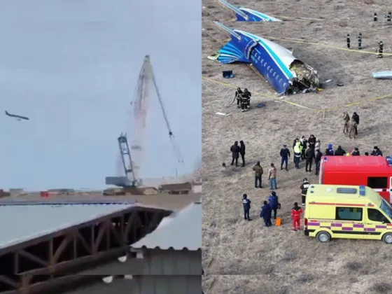 ¡DRAMÁTICO! 38 personas murieron en el accidente de Azerbaijan Airlines, en el oeste de Kazajistán