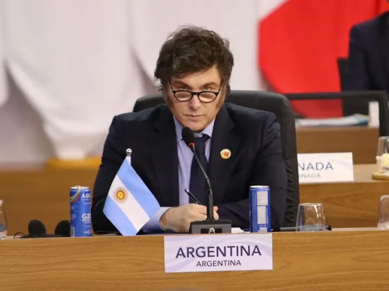 Javier Milei es el presidente sudamericano con mayor imagen positiva