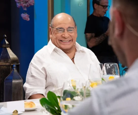 Así fue el regreso de Roly Serrano a la televisión, tras el accidente que casi le cuesta la vida