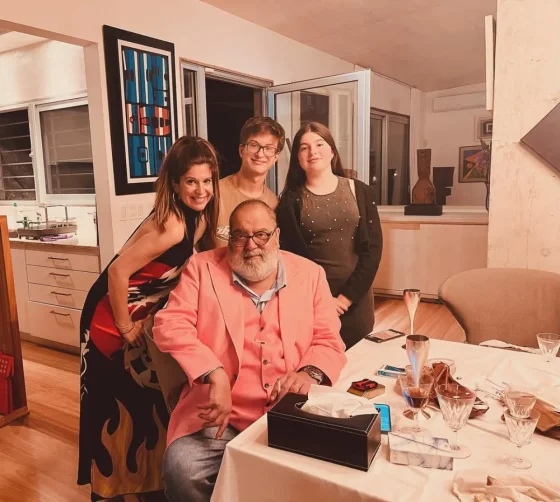 El posteo de madrugada que hizo Elba Marcovecchio, tras el fallecimiento de Jorge Lanata