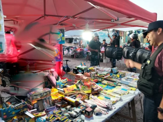 Se secuestró pirotecnia ilegal valuada en más de un millón de pesos