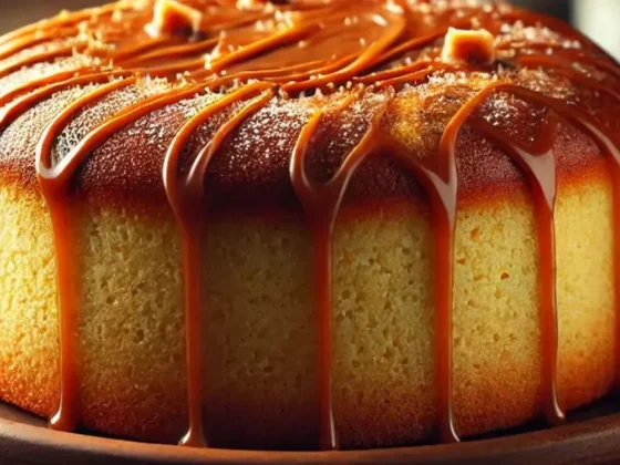 El ingrediente secreto para hacer un budín de dulce de leche súper húmedo en simples pasos