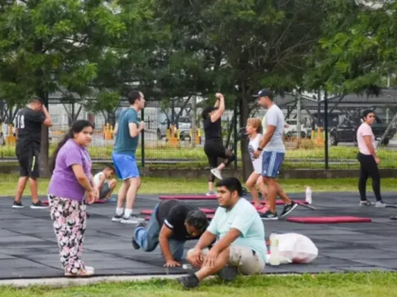 Horarios de actividades físicas en los Parques Urbanos