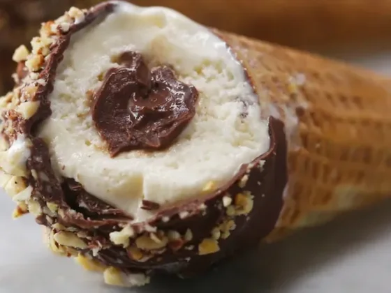 Receta paso a paso de cubanitos rellenos con helado de chocolate