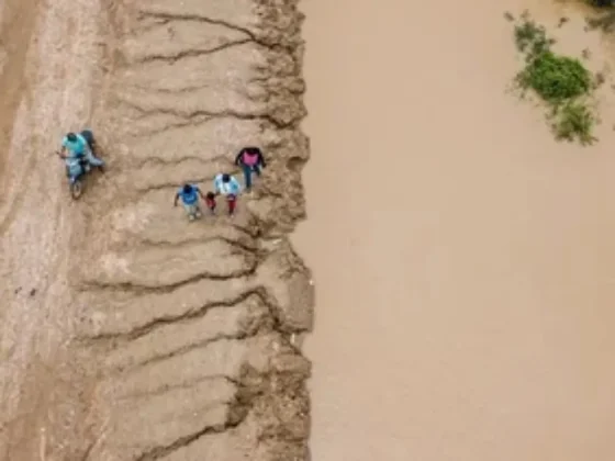 Alerta por crecida del río Pilcomayo en el Chaco salteño