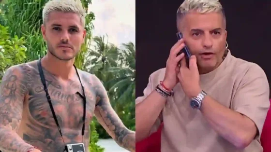 Ángel de Brito reveló la charla que tuvo Mauro Icardi que destruiría a Wanda