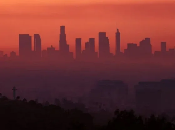 LOS ANGELES: Las impactantes imágenes de los incendios desde el espacio