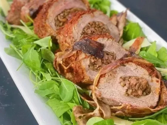 Colita de cuadril rellena: una receta deliciosa que te salva cualquier almuerzo o cena