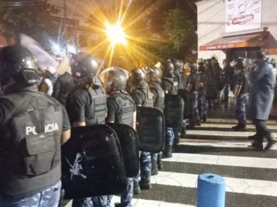 Así fue la cobertura de seguridad por el aniversario del Centro Juventud Antoniana