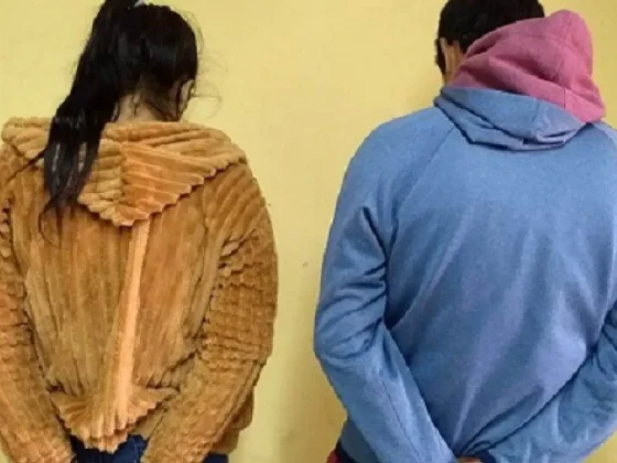 Pareja de chorros fue detenida por robar en locales comerciales del centro