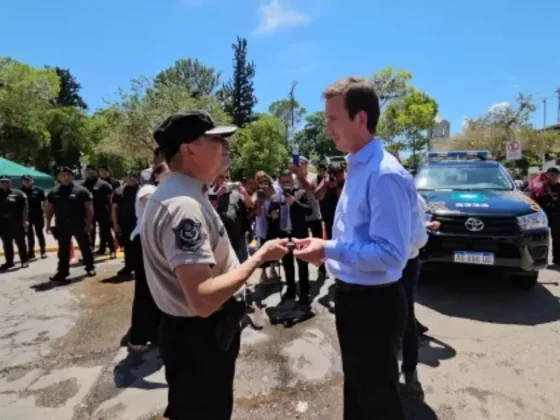 El Gobierno reforzó el parque automotor policial en el departamento de General Güemes