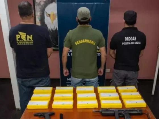 Desbarataron una organización narcocriminal con vinculaciones nacionales