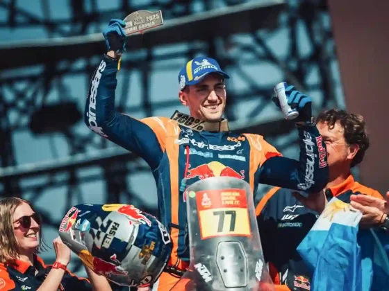 DAKAR 2025: Luciano Benavides terminó en un histórico cuarto puesto