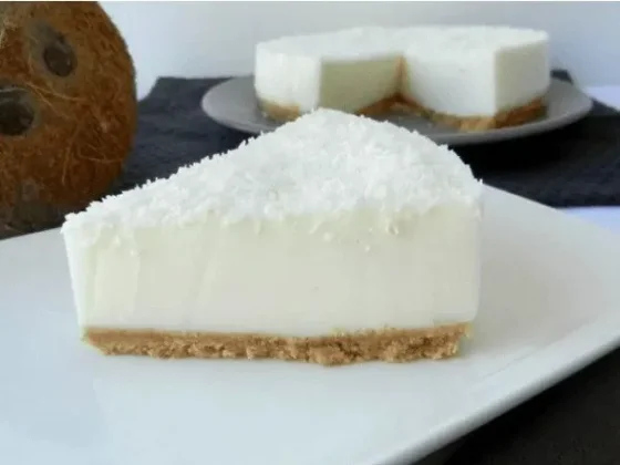 Ni frutilla ni durazno: esta tarta sin horno ni azúcar es una de las opciones más frescas