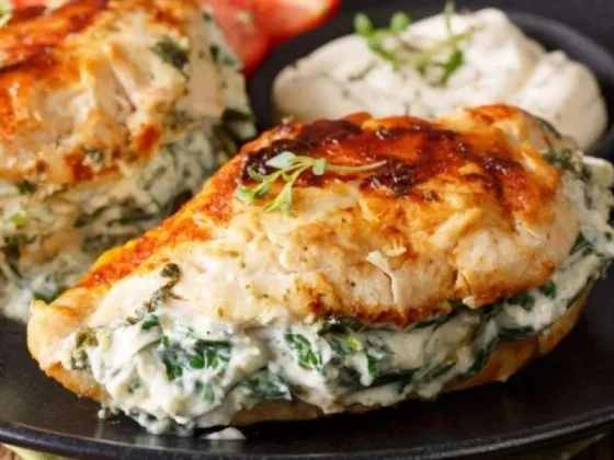 Pollo relleno a la italiana, una delicia rápida y sabrosa