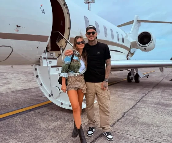 Sin escala, La China Suárez y Mauro Icardi se van del país y comienzan una nueva vida