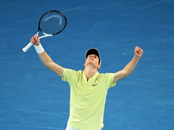 Jannik Sinner se consagró campeón del Abierto de Australia