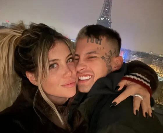 Así fue el primer día de L-Gante y Wanda Nara en familia juntos a sus hijas