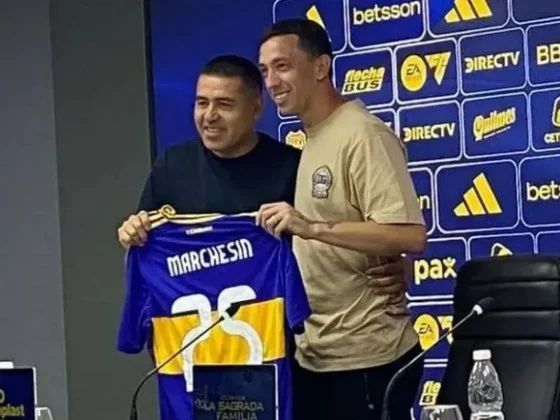 Presentaron en Boca a Agustín Marchesín