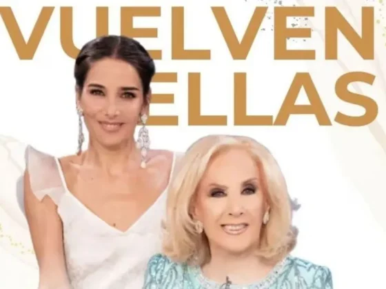 Mirtha Legrand y Juana Viale vuelven a la pantalla