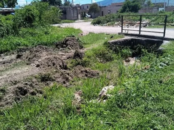 Culminó la limpieza de lo que era el canal pluvial 115 en zona sudeste