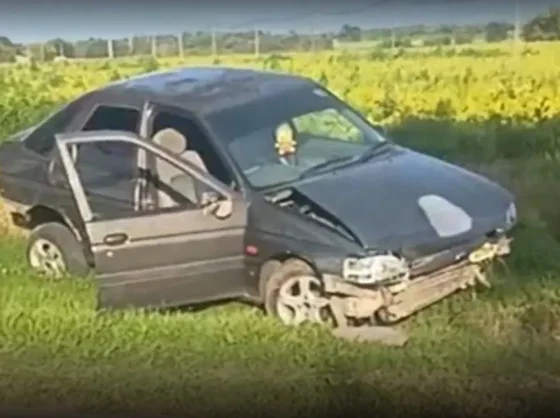 Ruta 68: Impresionante choque frontal entre dos vehículos