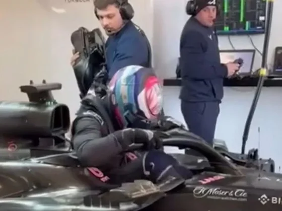 Fórmula 1: Franco Colapinto probó por primera vez un auto de Alpine