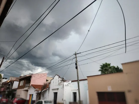 Alivio en Salta: lluvias y granizo después de jornadas de intenso calor
