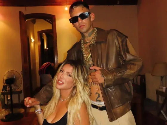 La tremenda carta de amor que L-Gante le escribió a Wanda Nara