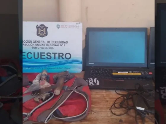 En diversos operativos se logró recuperar computadoras y herramientas