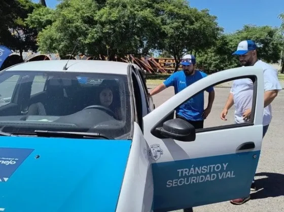 La Escuela Municipal de Manejo comenzó con sus clases prácticas