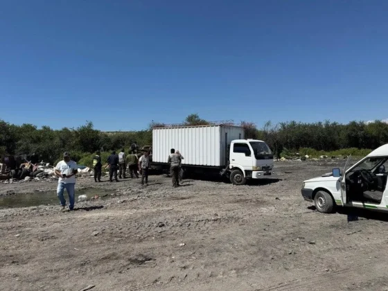 Realizan tareas de saneamiento ambiental en inmediaciones al Relleno Sanitario San Javier