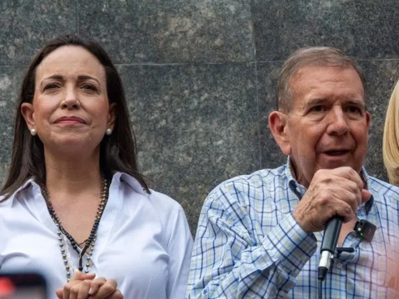 González Urrutia y Machado alertan sobre el colapso de la planta eléctrica de la Embajada de Argentina en Caracas