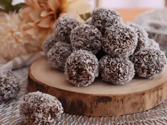 Bombones de avena: el paso a paso de la receta original