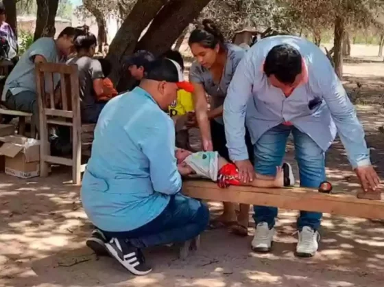 Equipos sanitarios recorren comunidades buscando niños en riesgo nutricional