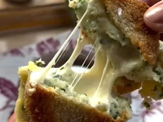 Deliciosas croquetas de papa y queso para cocinar sin frituras