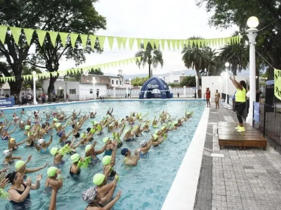 Mañana se desarrollará un nuevo encuentro de Aquagym