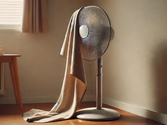 Por qué se debe poner una gasa con alcohol en el ventilador