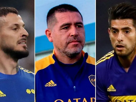 Juan Román Riquelme furioso después de la pelea entre Benedetto y Zambrano